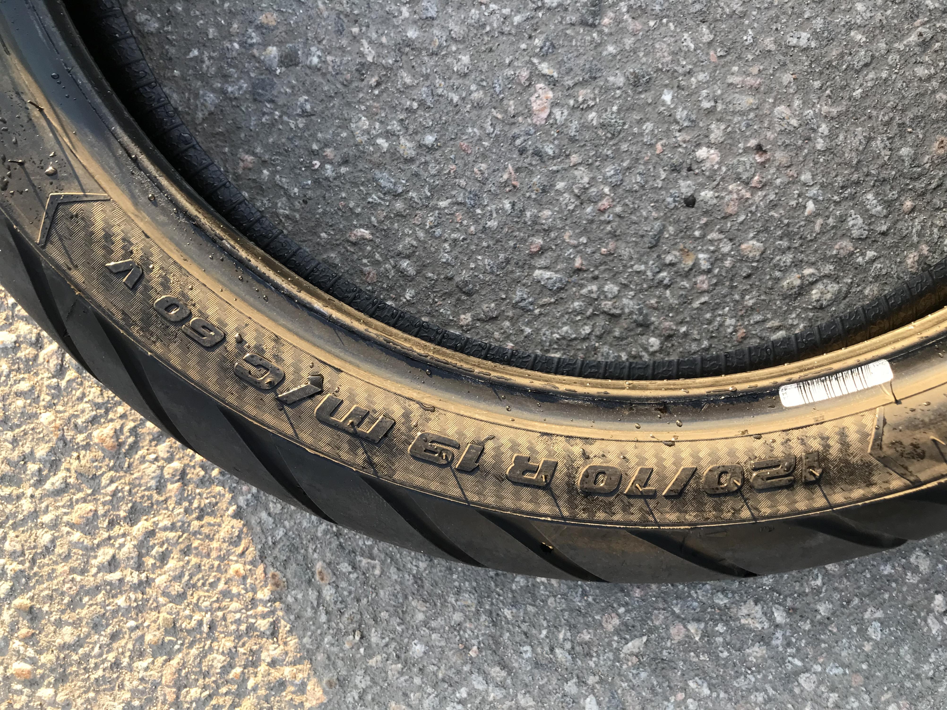 Metzeler tourance next 170/60 R17, R19 120/70